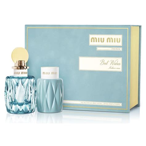 Miu Miu Miu Miu L'eau Bleue Edp 100ml Set 